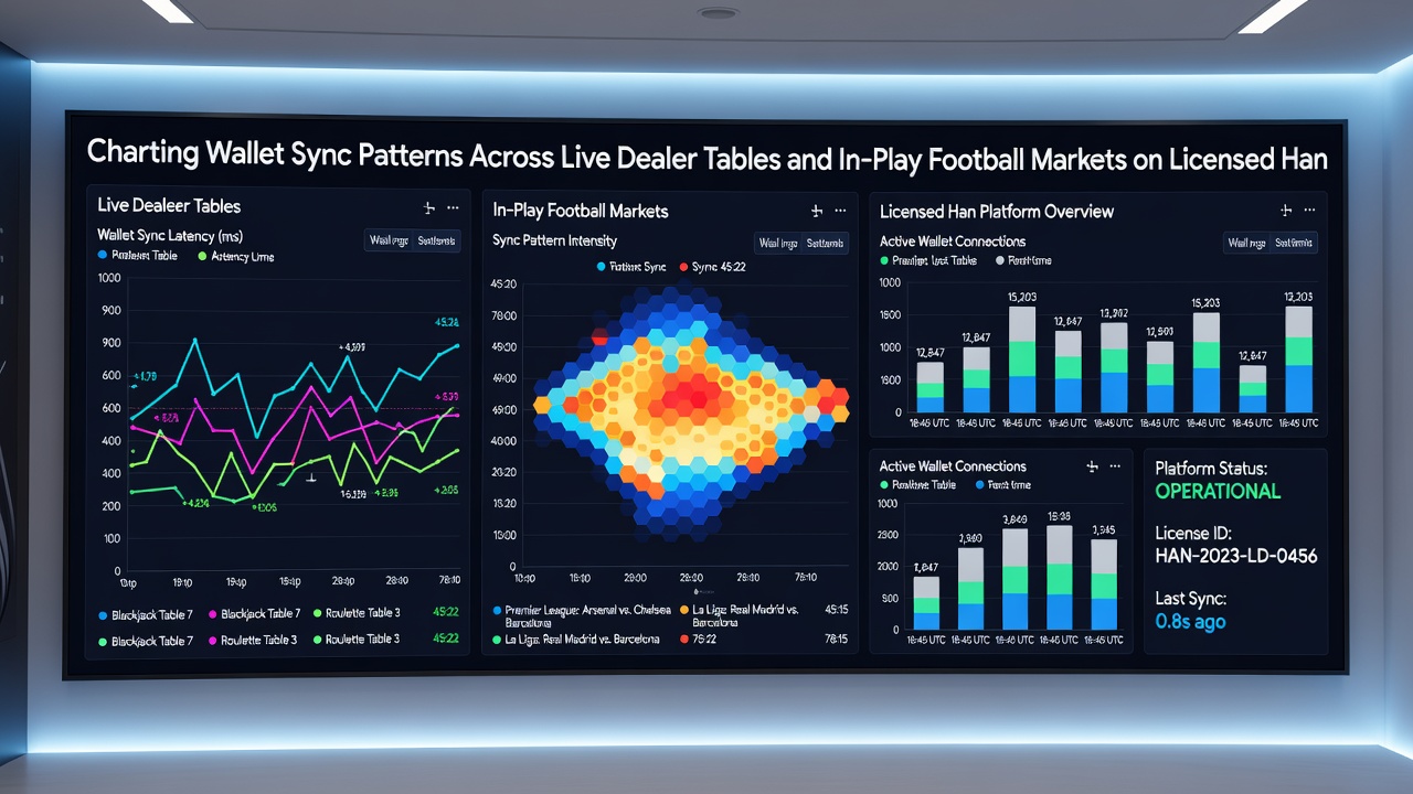 Chart illustrating wallet sync frequency across live dealer tables and in-play football markets on mobile platforms during July 2026