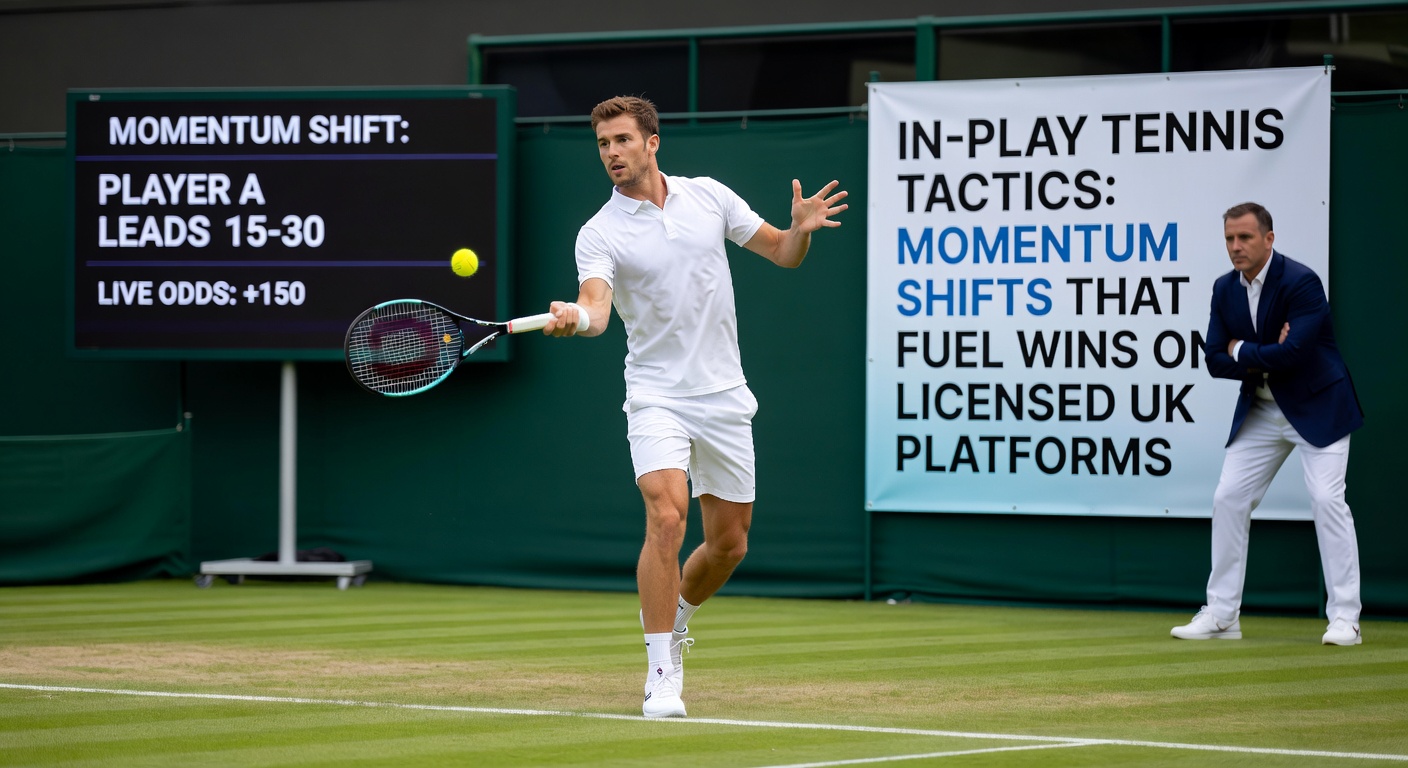 Chart illustrating momentum shift probabilities in ATP matches, highlighting win rate changes post-swing